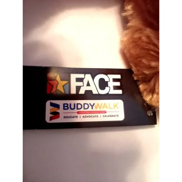 KELLYTOY FACE BUDDYWALK 10" Plush Teddy Bear NWT - Picture 2 of 3